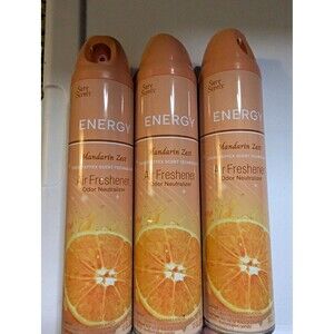 Sure Scents Mandarin Zest Air Freshener Odor Neutralizer 10oz 3 Pack Bundle